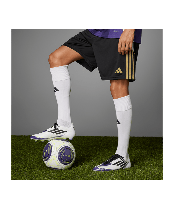 adidas F50 Elite FG Messi Triunfo Estelar Weiss Schwarz - weiss