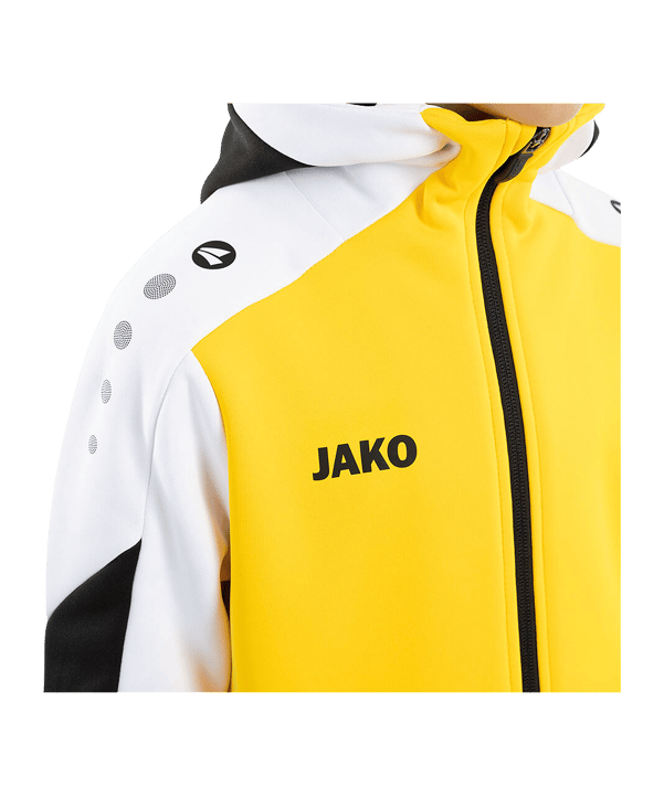 JAKO Dynamic Kapuzenjacke Kids Gelb F305 - gelb