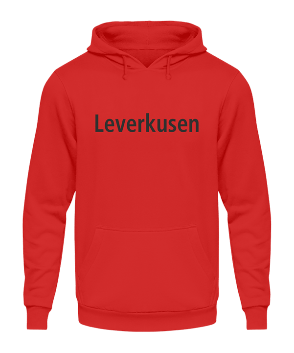 Hoody "Leverkusen" Rot - rot