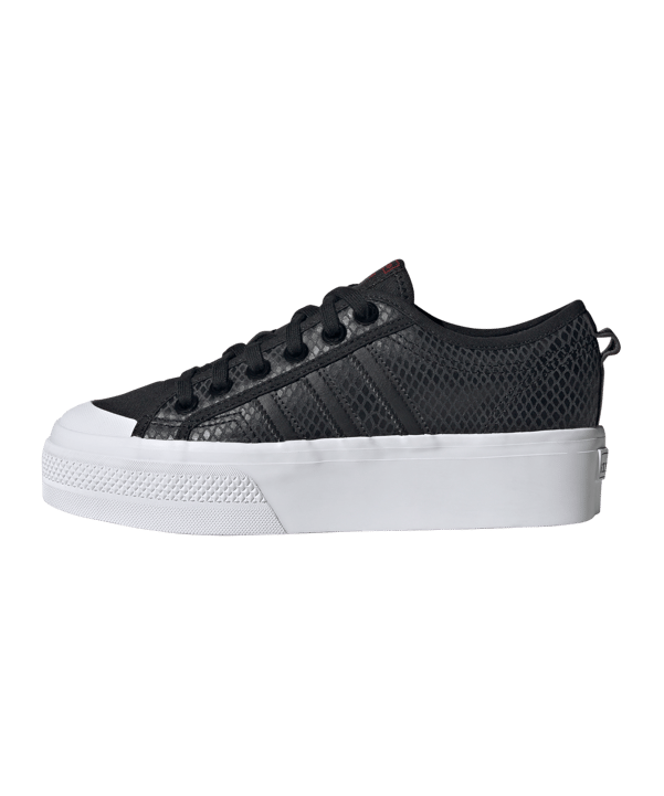 adidas Originals Nizza Platform Damen Schwarz - schwarz