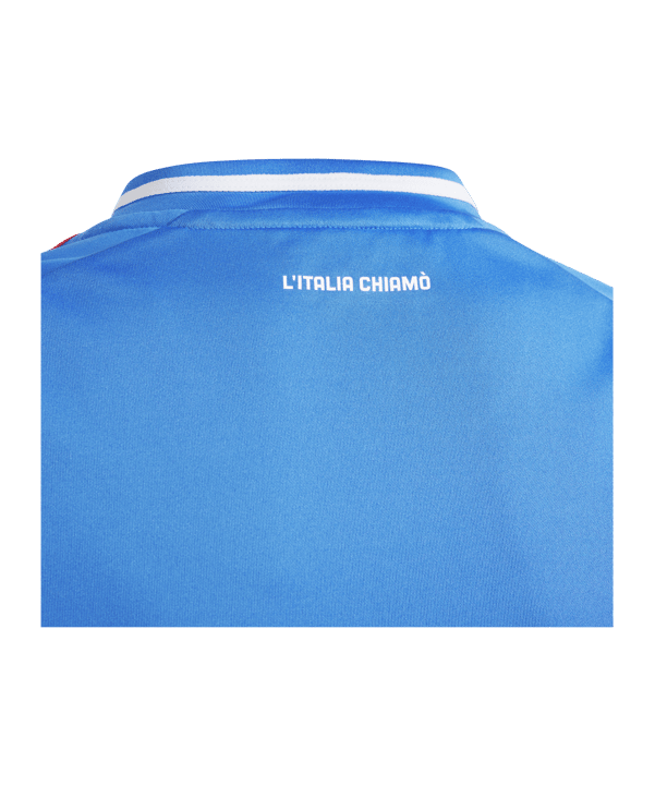 adidas Italië Shirt Kinderen Blauw - blauw