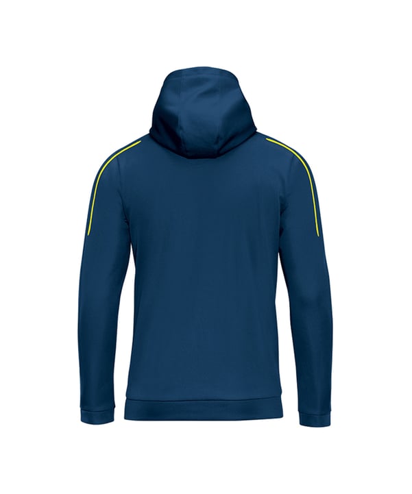 JAKO Classico Kapuzenjacke Damen Blau Gelb F42 - blau