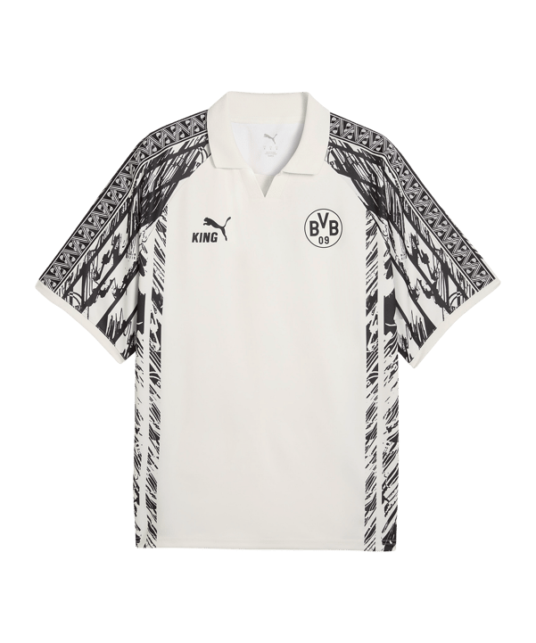 PUMA Borussia Dortmund KING Jersey Shirt Wit K25 - wit