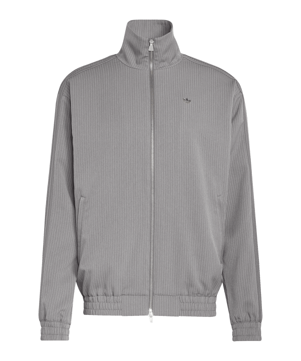 adidas Originals Firebird Pinstripes Track Jacke Grau - grau