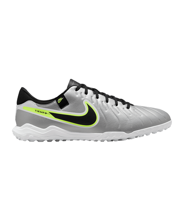Nike Tiempo Legend X Academy TF Mad Voltage Silber Schwarz F001 - silber