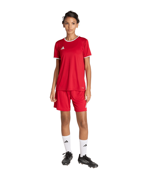 adidas Entrada 26 Short Damen Rot - rot