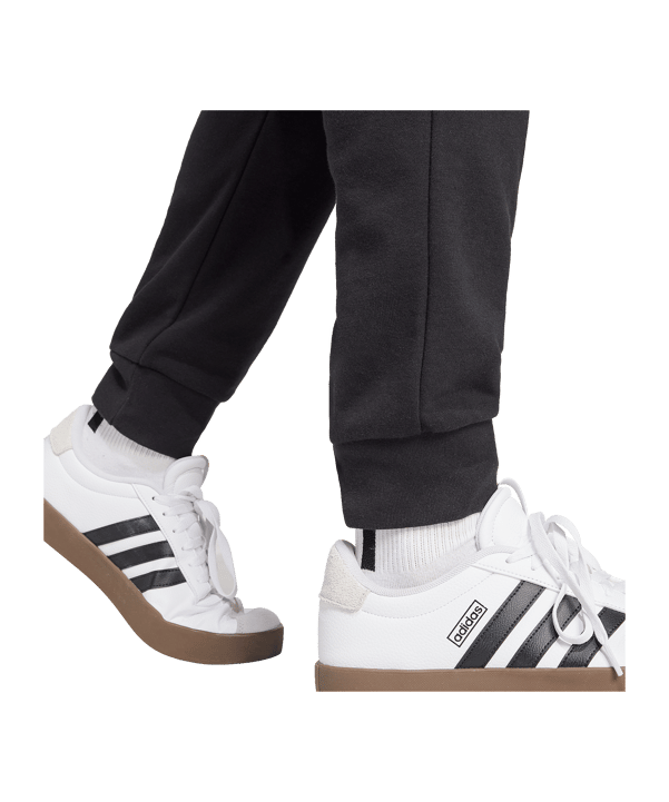 adidas Essentials Feel Cozy Jogginghose Schwarz - schwarz