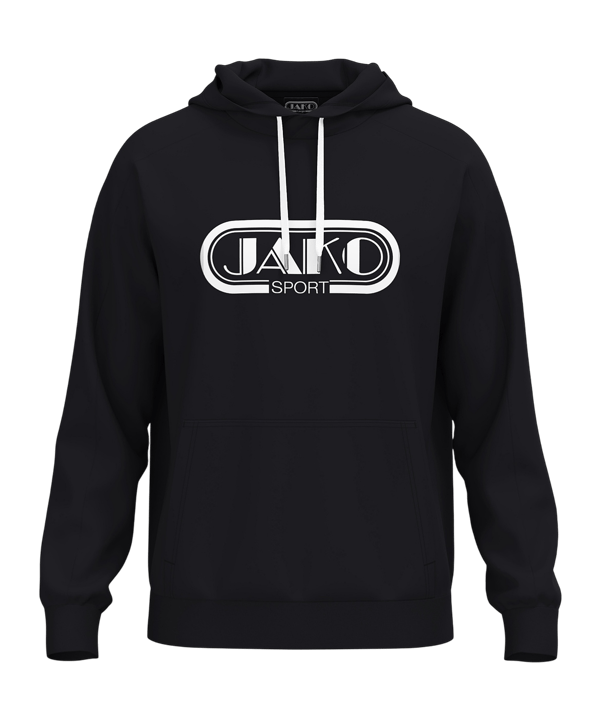 JAKO Promo 2.0 Hoody Schwarz F800 - schwarz