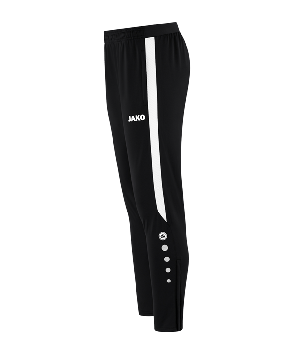 JAKO Power Trainingshose Schwarz Weiss F802 - schwarz