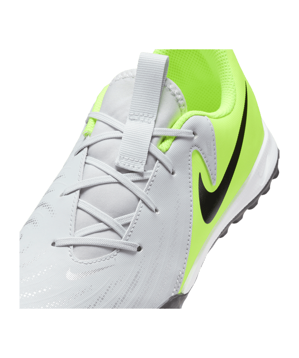Nike Jr Phantom GX II Academy TF Mad Voltage Kids Silber Schwarz F003 - silber