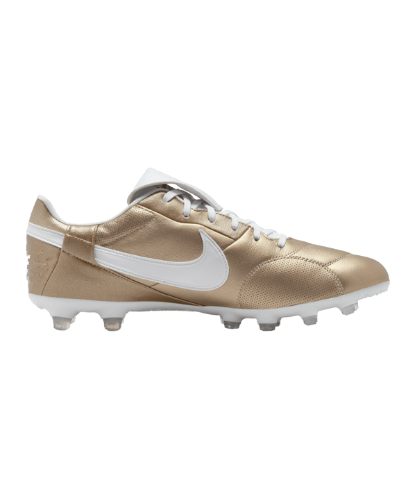 Nike Premier III FG Mad Ready Gold Weiss F200 - gold