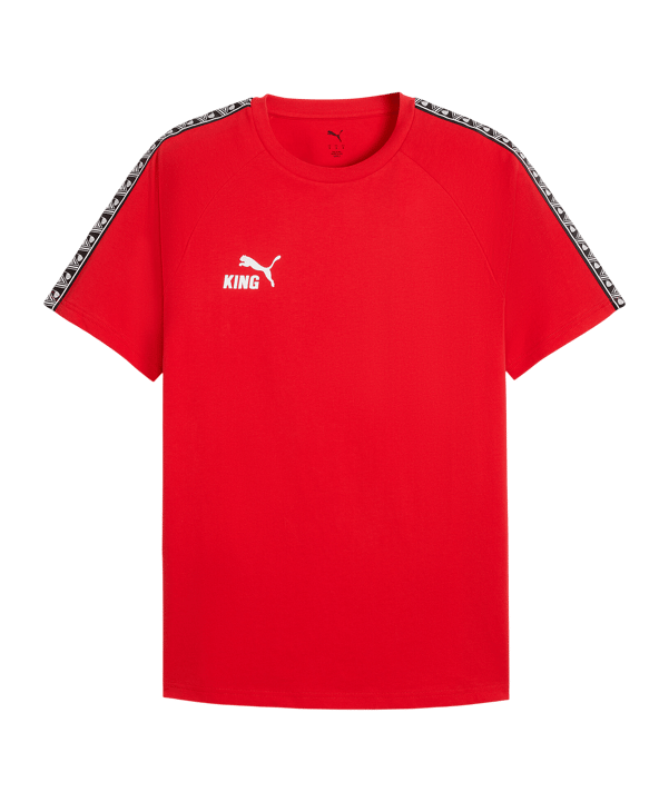 PUMA teamKING T-Shirt Rot F01 - rot