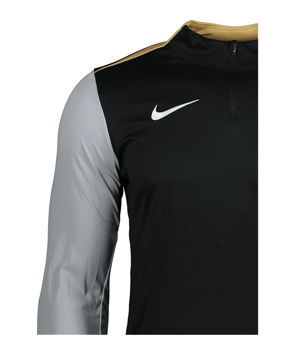 Nike Academy Pro 24 Drill Top Schwarz Grau F011 - schwarz