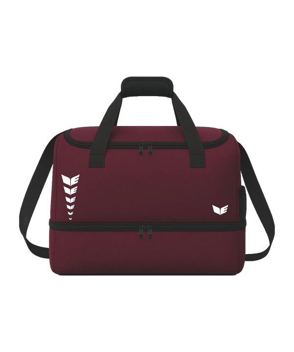 Erima INTRO LINE M with bottom case Borsa Rosso C7232621m - rosso