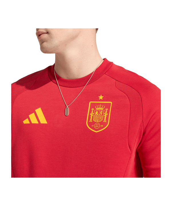 adidas Spanien Tiro Travel Sweatshirt Rot - rot