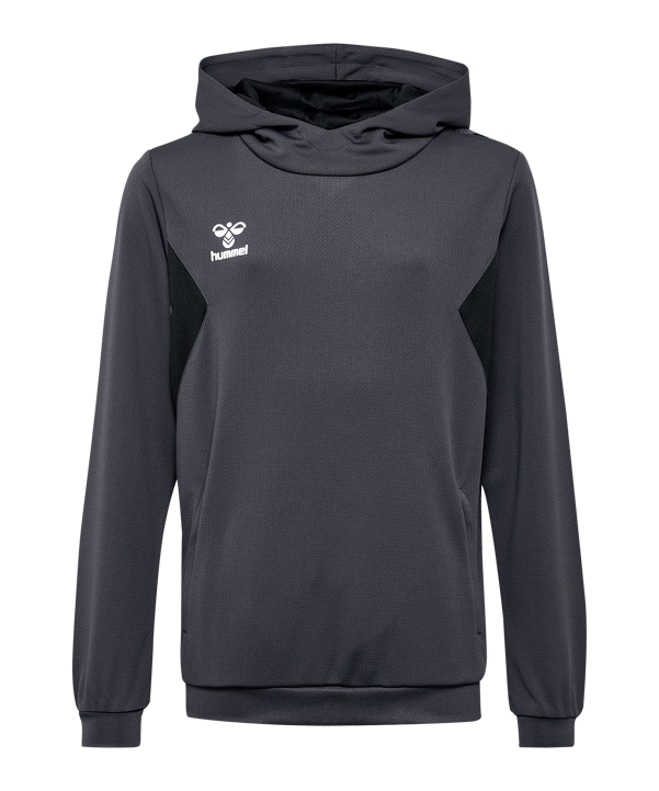 Hummel Authentic Pl Hoody Kids Grau F1525 - grau