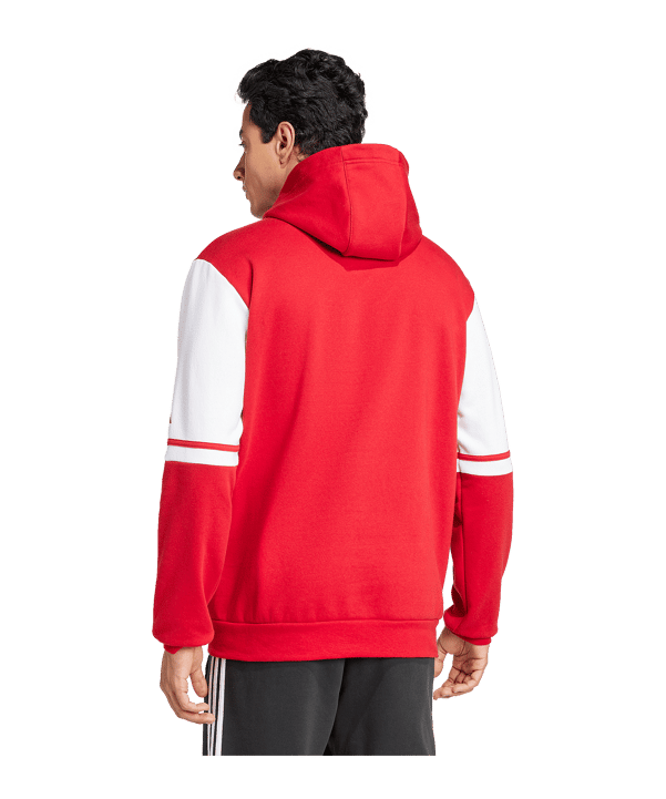 adidas Squadra 25 Hoody Rot - rot