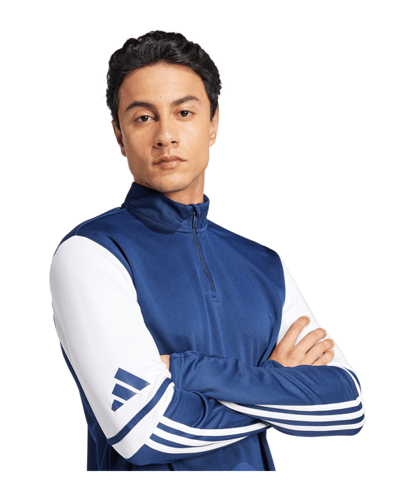 adidas Squadra 25 HalfZip Sweatshirt Blau - blau