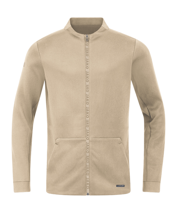 JAKO Pro Casual Jacke Beige F385 - beige