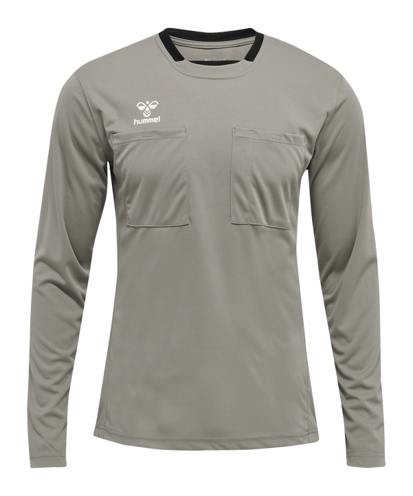 Hummel CHEVRON Schiedsrichtertrikot langarm F2717 - grau