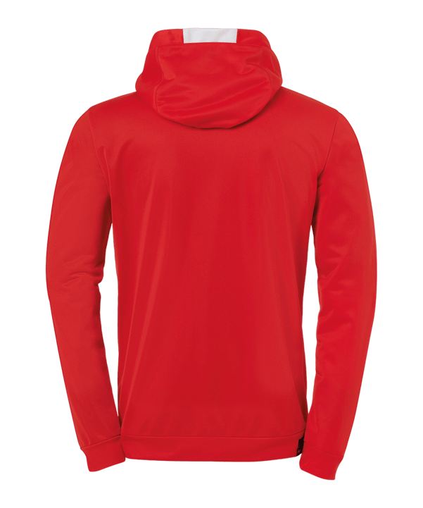 Kempa Player Kapuzenjacke Kids Rot Weiss F03 - rot