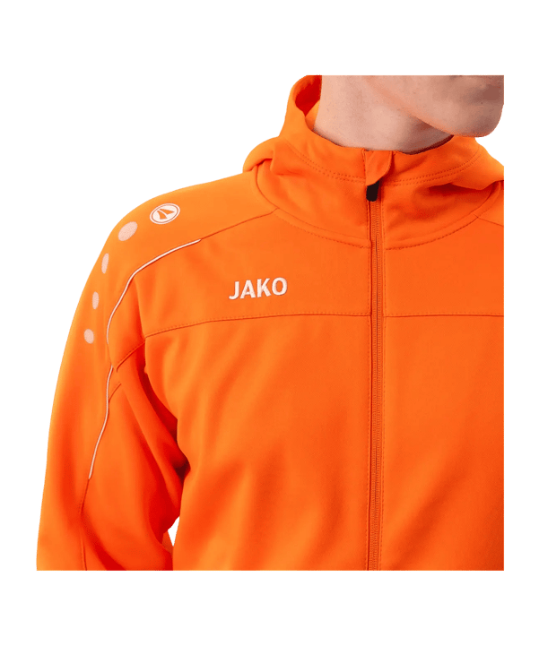 JAKO Classico Giacca con cappuccio Arancione C19 - arancione