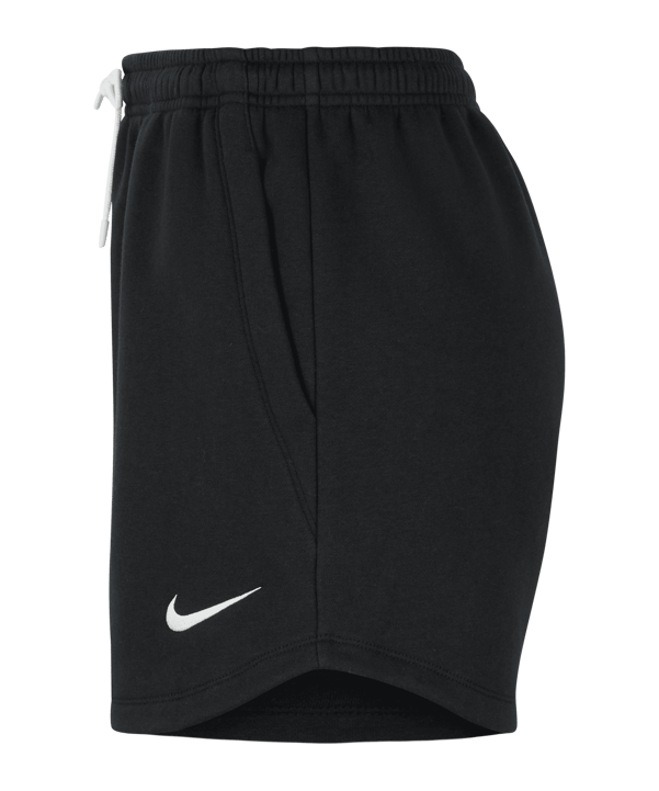 Nike Park 20 Fleece Short Damen Schwarz Weiss F010 - schwarz