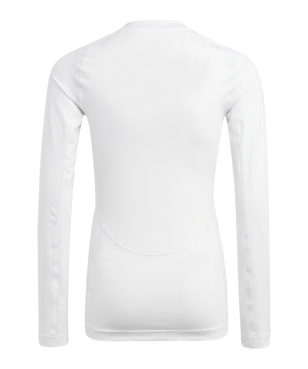 adidas Techfit Underwear Mock Longsleeve Kids Weiß - weiss