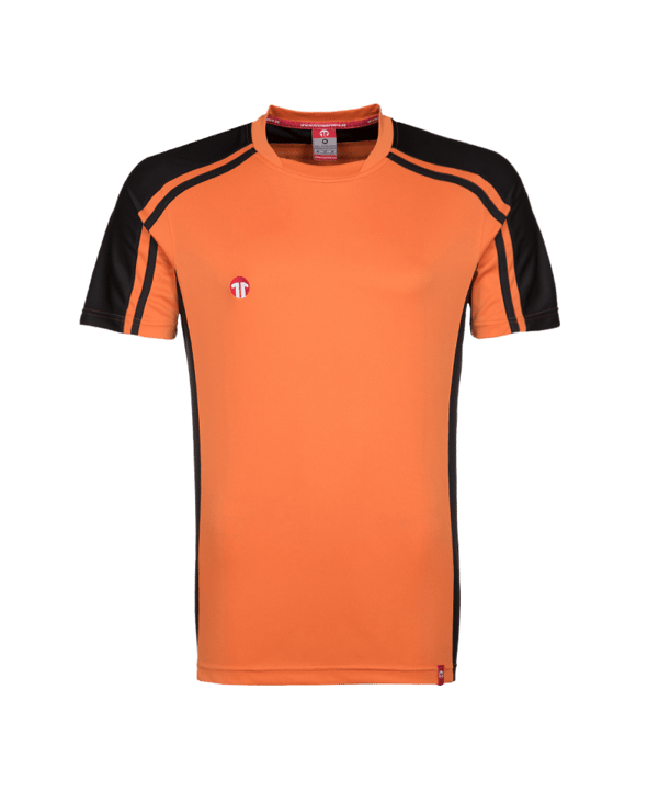 11teamsports Clásico Trikot Orange Schwarz F80 - orange