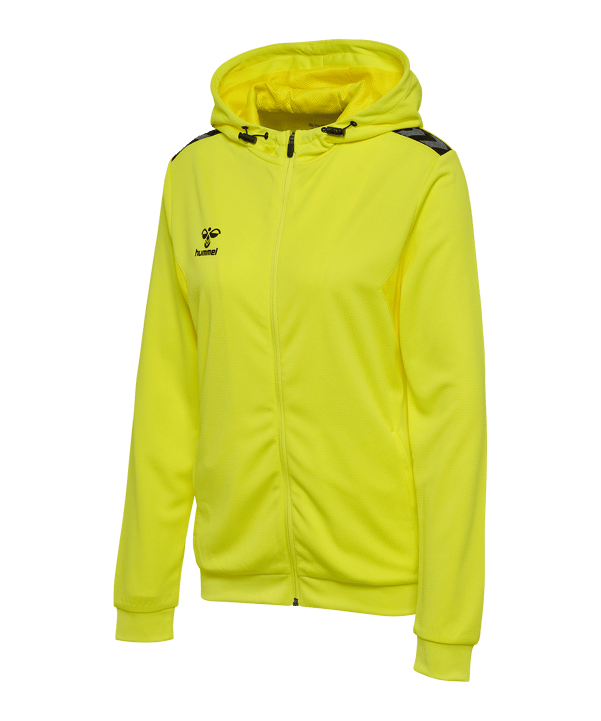 Hummel AUTHENTIC PL Kapuzenjacke Damen Gelb F5269 - gelb