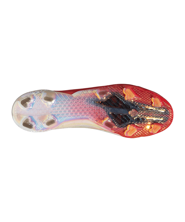 adidas X SPEEDFLOW+ FG Meteorite Rot Schwarz - rot