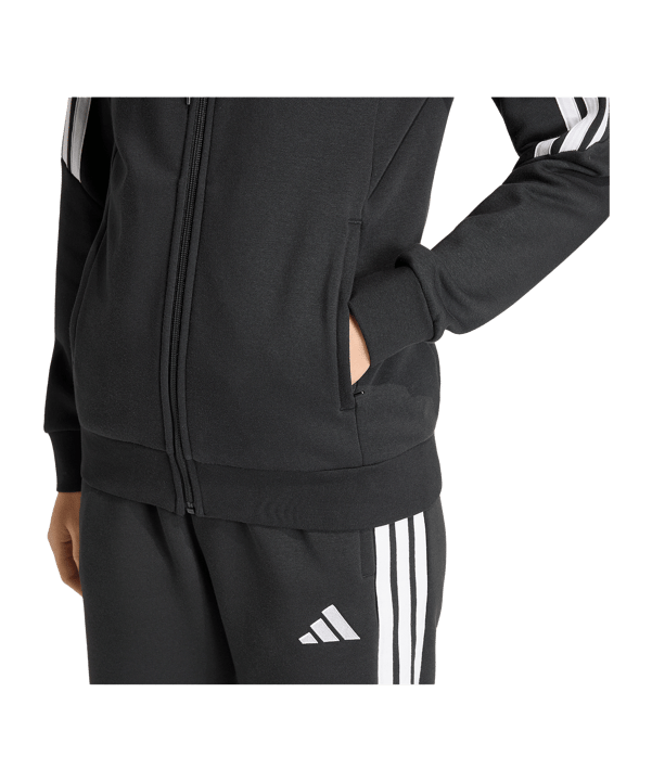 adidas Tiro 26 League Kapuzenjacke Damen Schwarz - schwarz