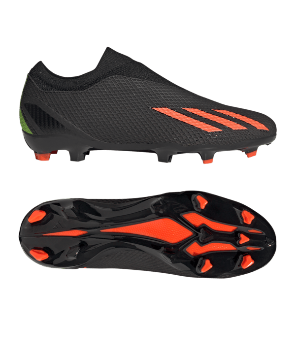 adidas X Speedportal.3 LL FG Nightstrike Schwarz - schwarz