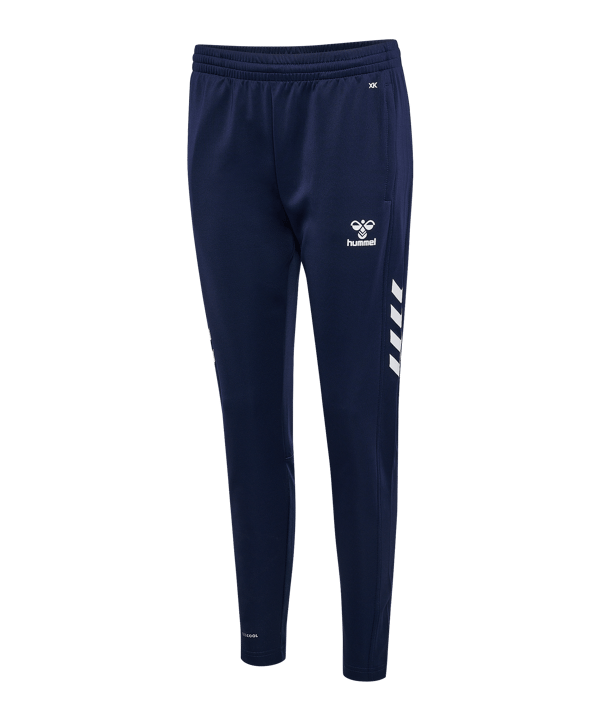 Hummel Core XK PL Trainingshose Damen Blau F7026 - blau