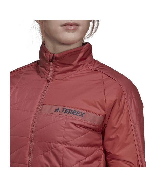 adidas Terrex Multi Synthetic Insulated Jacket Red - rot