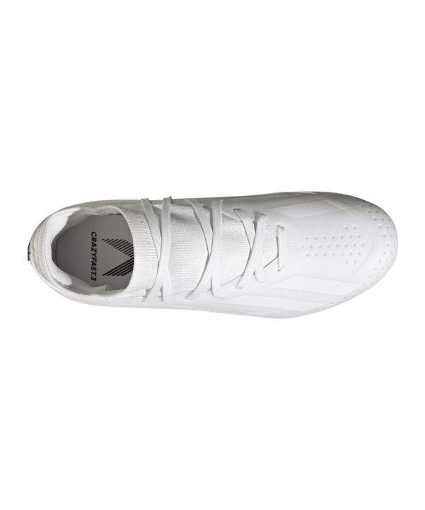 adidas X Crazyfast.3 FG Pearlized Kids Weiss - weiss