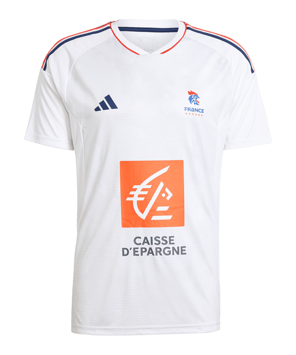 adidas France Federation Rep Trikot Weiss - weiss