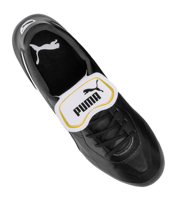 PUMA KING Top FG Schwarz Weiss F01 - schwarz