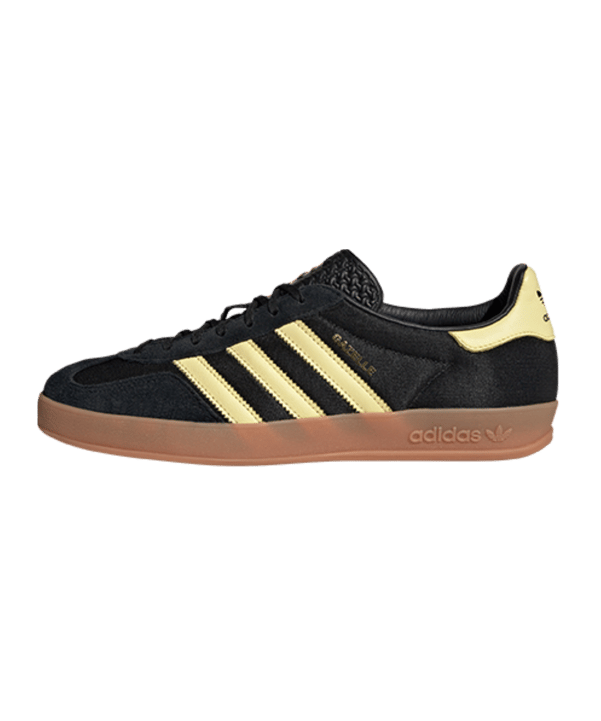adidas Originals Gazelle Indoor Schwarz Gelb - schwarz