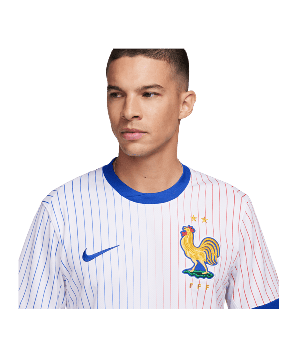 Nike Frankreich Trikot Away EM 2024 Weiss F100 - weiss