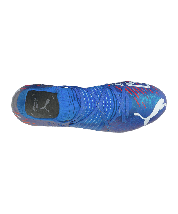 PUMA FUTURE 1.2 Faster Football FG/AG Blau Rot F01 - blau