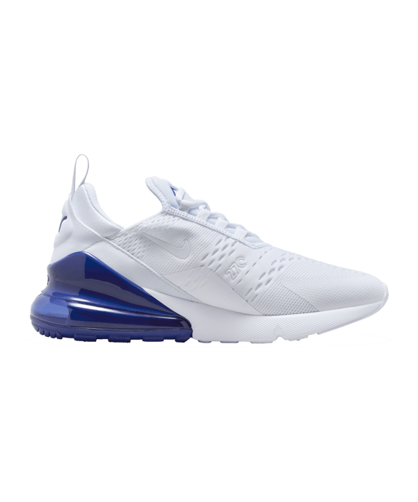 Nike Air Max 270 Weiss Blau F100 - weiss