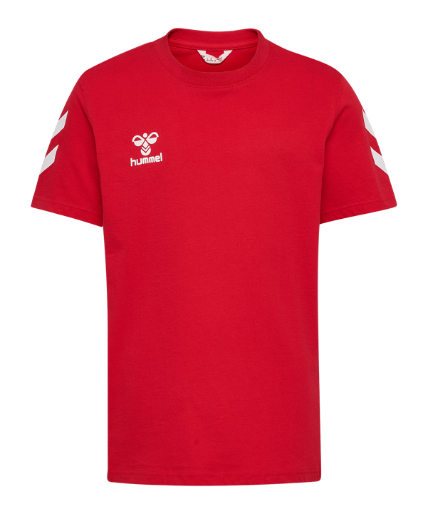 Hummel Go 2.0 Chevron T-Shirt Kids Rot F3062 - rot