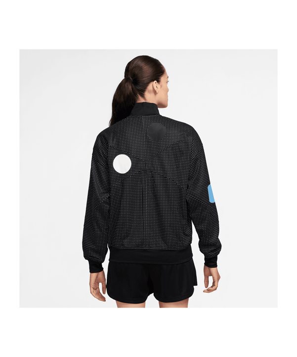 Nike KNVB Niederlande Anthem Jacke Damen Schwarz F010 - schwarz