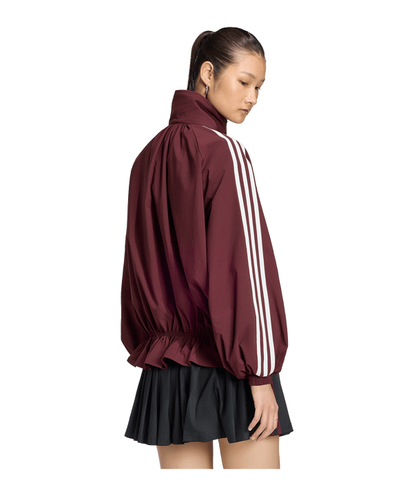 adidas Originals Blousy Oversized Giacca Donna Rosso - rosso