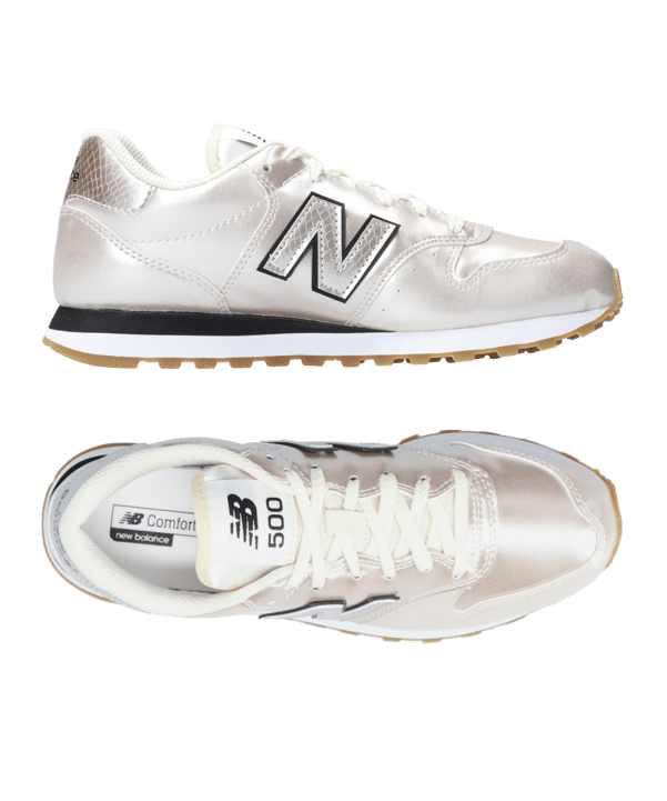 New Balance 500 Damen Silber Weiss FWF1 - silber