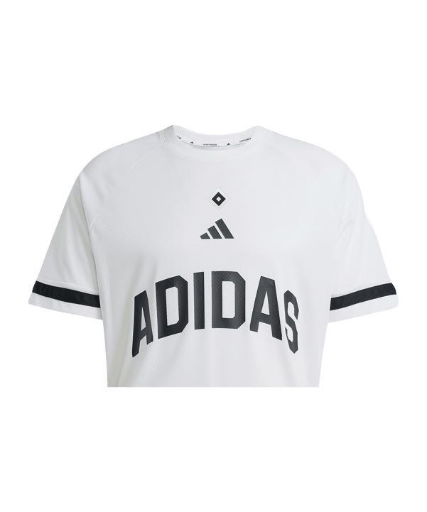 adidas Hamburger SV T-Shirt Weiss - weiss