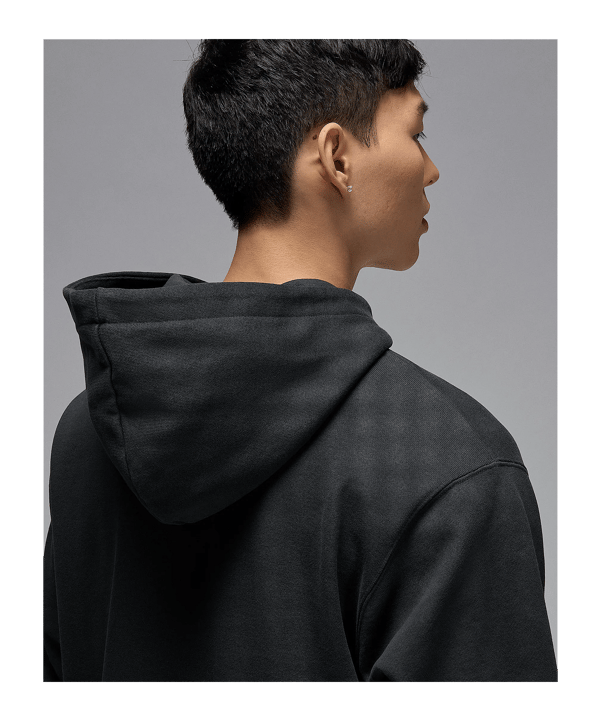 Jordan Flight Fleece Graphic Hoody Schwarz F045 - schwarz
