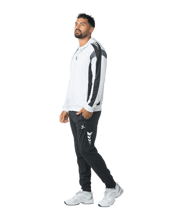 Erima Celebrate 125 Kapuzenjacke Weiss - weiss