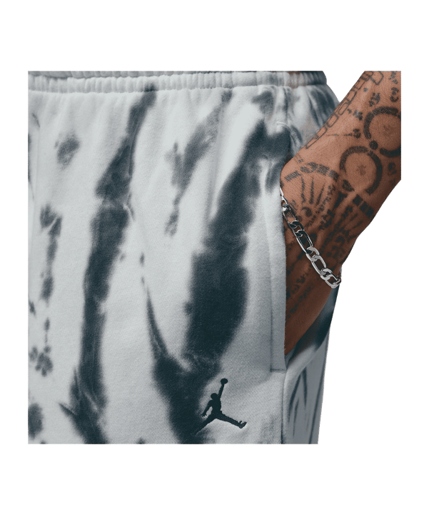 Jordan Brooklyn Fleece Festival Tye-Die Short Weiß F133 - weiss
